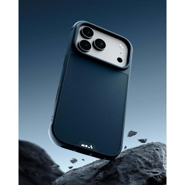 Mous Limitless iPhone 18 Pro Max K�l�f-Navy Blue