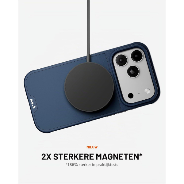 Mous Limitless iPhone 18 Pro Max K�l�f-Navy Blue