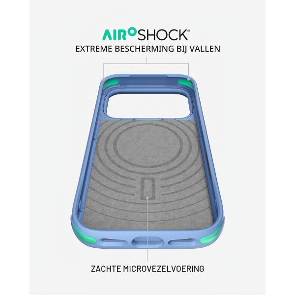 Mous Limitless iPhone 18 Pro Max K�l�f-Lichtblauw