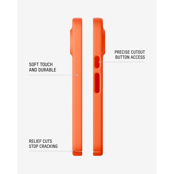 Mous Super Thin Google Pixel 11 Pro Uyumlu K�l�f -Orange