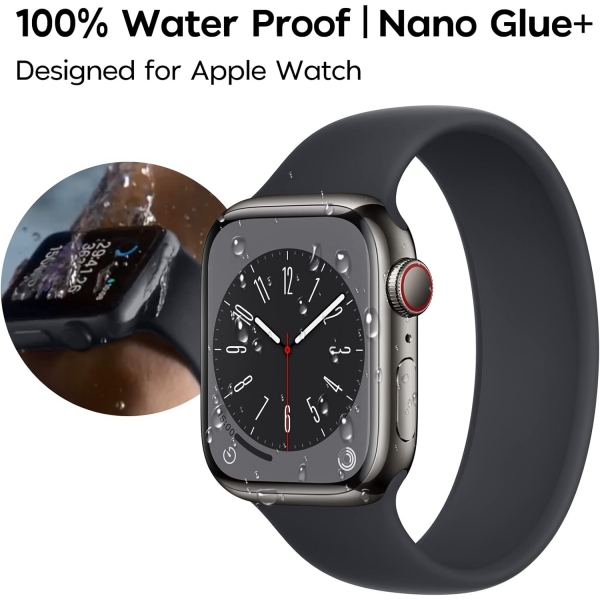 Mowei Apple Watch 9/8/7 Uyumlu Ekran Koruyucu (45mm)