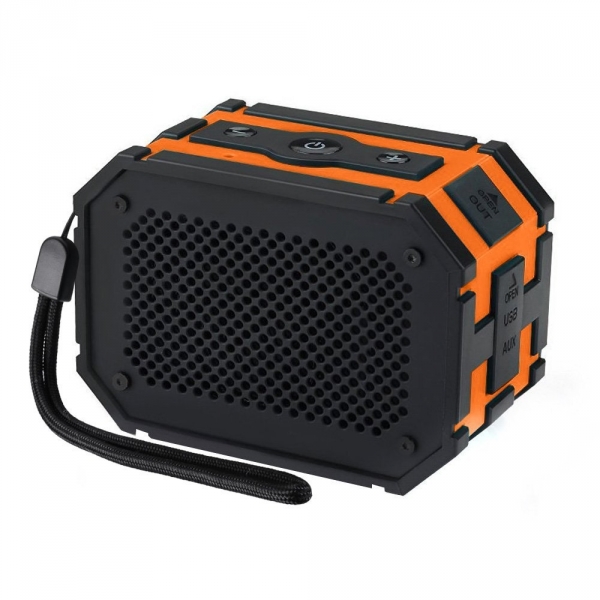 Mpow Bluetooth Kablosuz Hoparlr 1000 mAh Power Bank-Orange