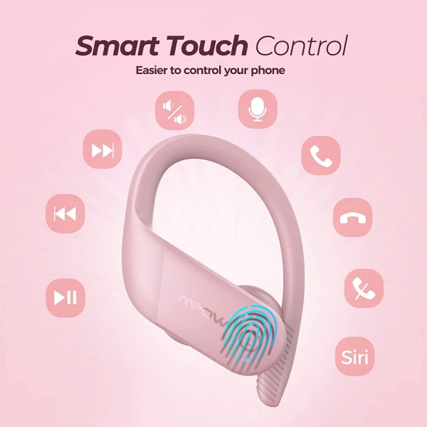 Mpow Flame Lite Bluetooth Kancal Kulaklk-Pink