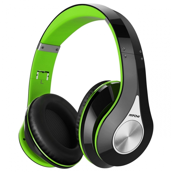 Mpow Stereo Kablosuz Bluetooth Hi-Fi Kulak st Kulaklk-Green