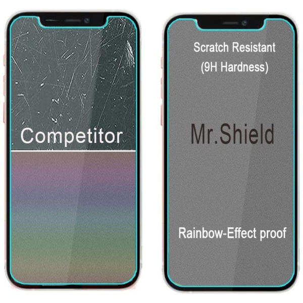 Mr Shield Apple iPhone 12 Temperli Cam Ekran Koruyucu (3 Adet)