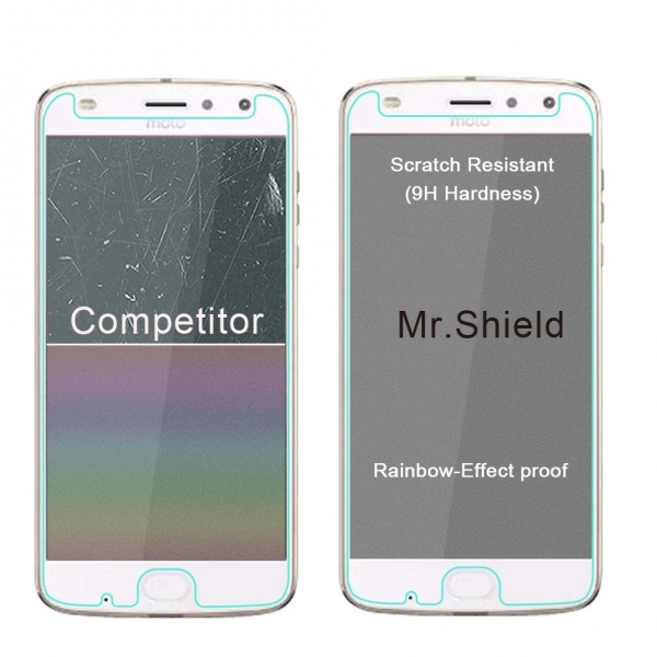 Mr Shield For Motorola MOTO Z2 Play Temperli Cam Ekran Koruyucu (3 Adet)