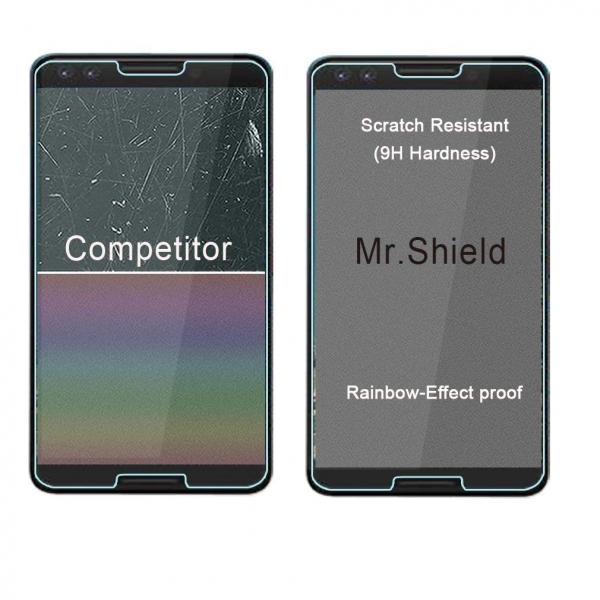 Mr Shield Google Pixel 3 Temperli Cam Ekran Koruyucu (3 Adet)