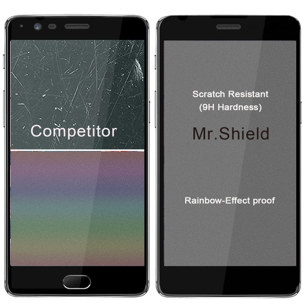 Mr Shield OnePlus 3 / OnePlus 3T Temperli Cam Ekran Koruyucu (2 Adet)