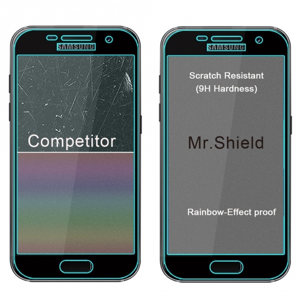 Mr Shield Samsung Galaxy A3 Temperli Cam Ekran Koruyucu (2 Adet)