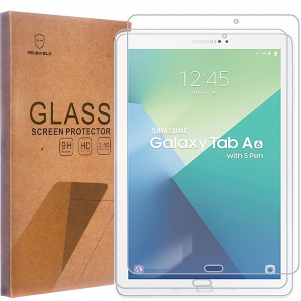 Mr Shield Samsung Galaxy Tab A 10.1 With S Pen Temperli Cam Ekran Koruyucu (2 Adet)