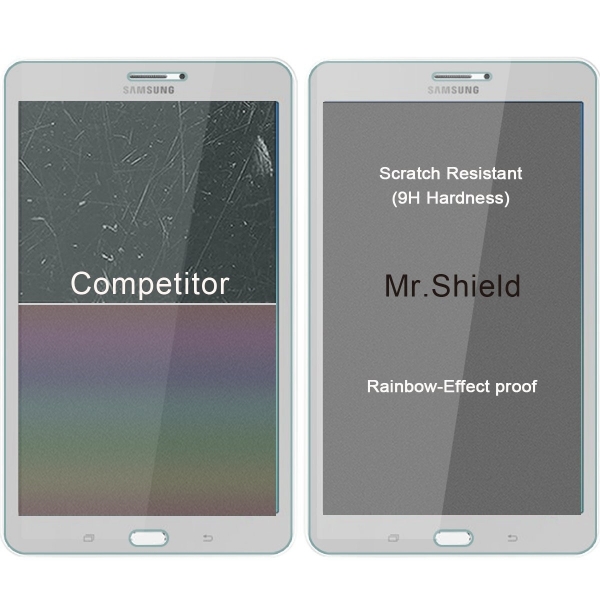 Mr Shield Samsung Galaxy Tab E 8.0 in Temperli Cam Ekran Koruyucu (2 Adet)