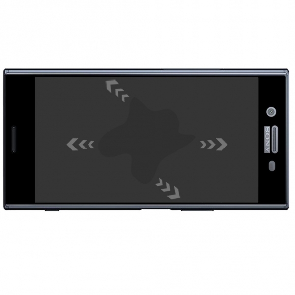 Mr Shield Sony Xperia XZ Siyah Temperli Cam Ekran Koruyucu (2 Adet)