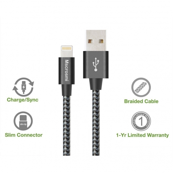 Mscrosmi Apple Lightning Kablo (3 Adet)