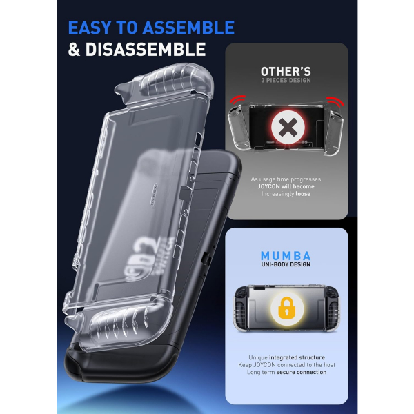Mumba Nintendo Switch 2 effaf Klf-Black