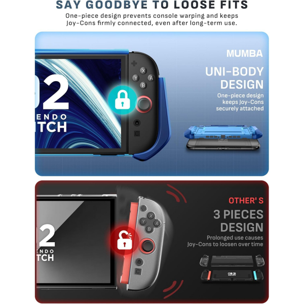Mumba Nintendo Switch 2 Dockable Klf-Blue