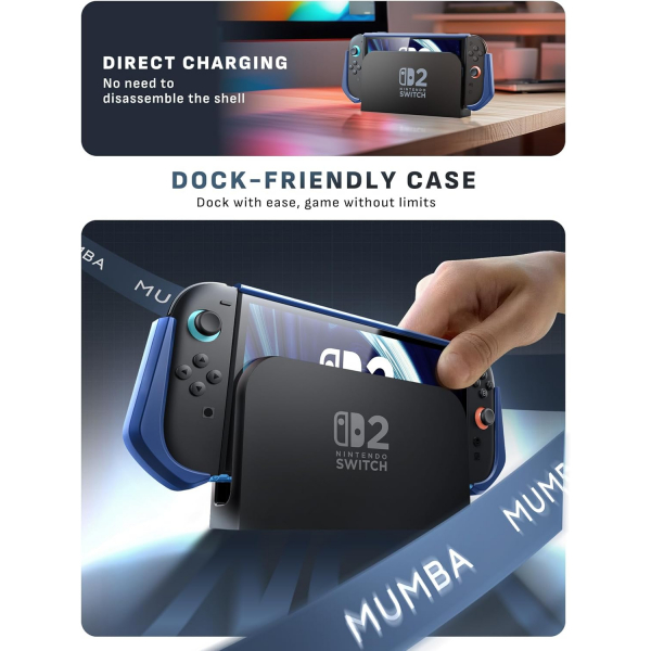 Mumba Nintendo Switch 2 Dockable Klf-Blue