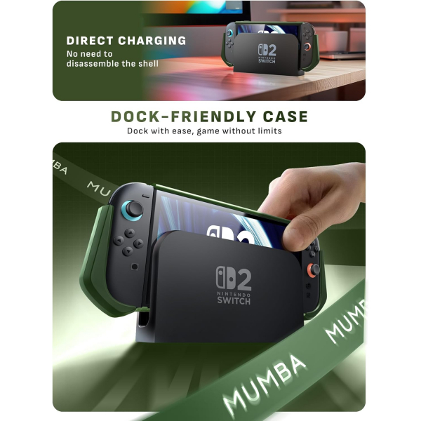 Mumba Nintendo Switch 2 Dockable Klf-Green