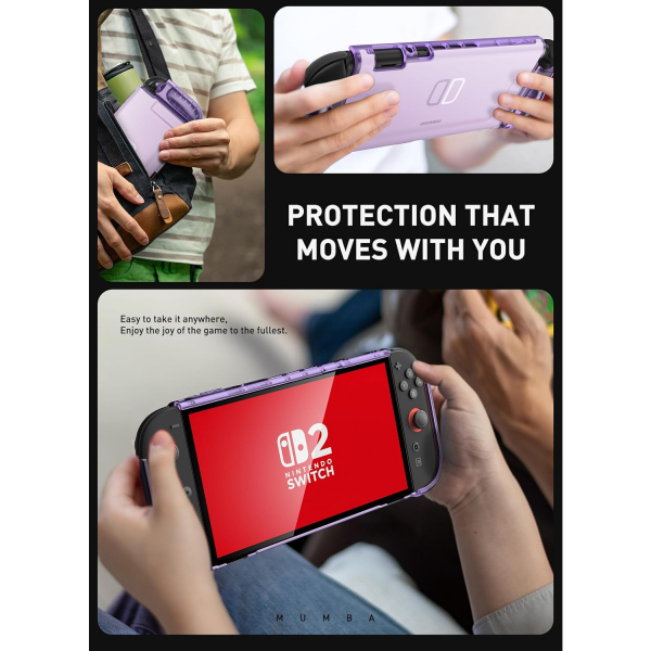Mumba Nintendo Switch 2 effaf Klf-Purple