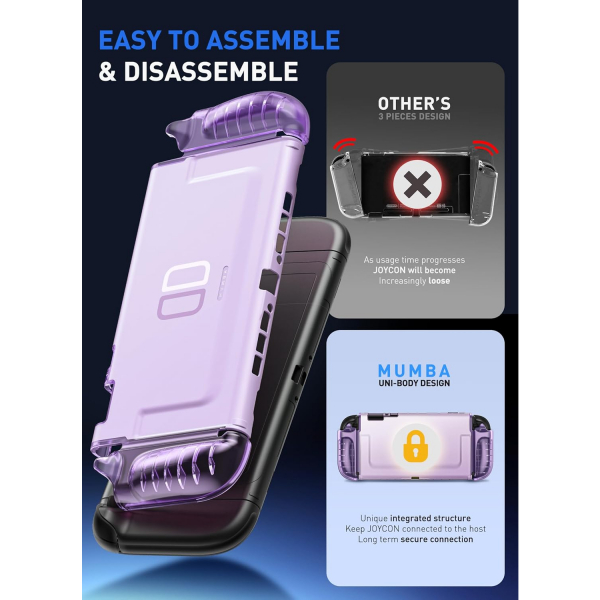 Mumba Nintendo Switch 2 effaf Klf-Purple