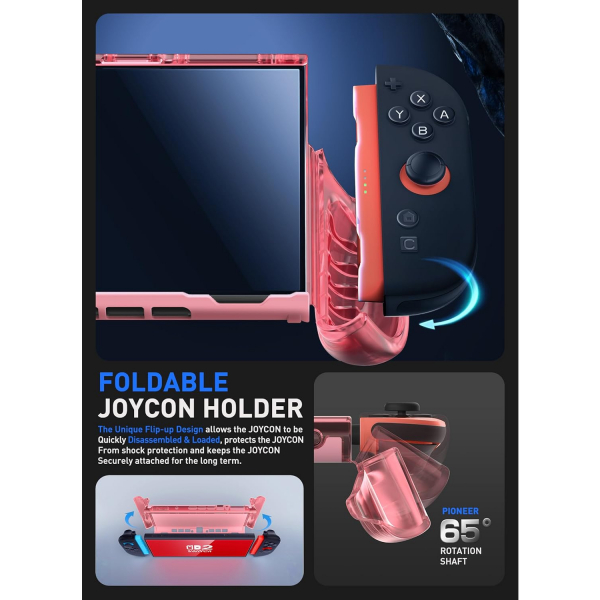 Mumba Nintendo Switch 2 effaf Klf-Pink