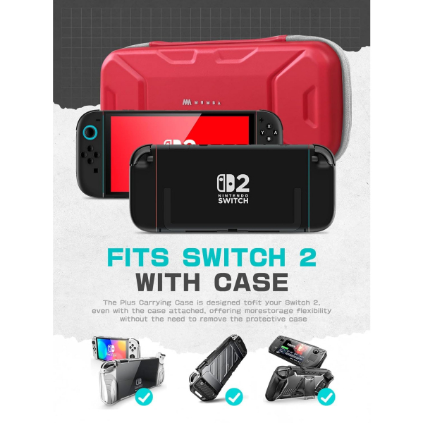 Mumba Nintendo Switch 2 Tama antas-Red