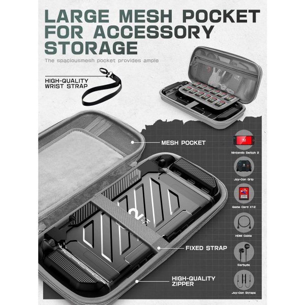Mumba Nintendo Switch 2 Tama antas-Gray