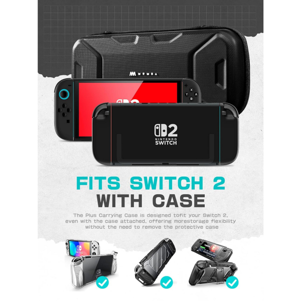 Mumba Nintendo Switch 2 Tama antas-Black