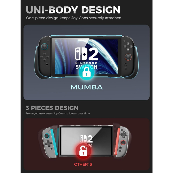 Mumba Nintendo Switch 2 Titan K�l�f-Silver