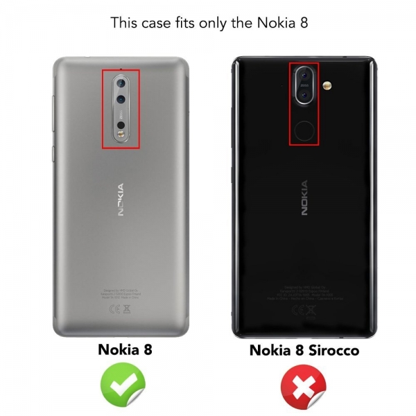 NALIA Nokia 8 effaf Klf