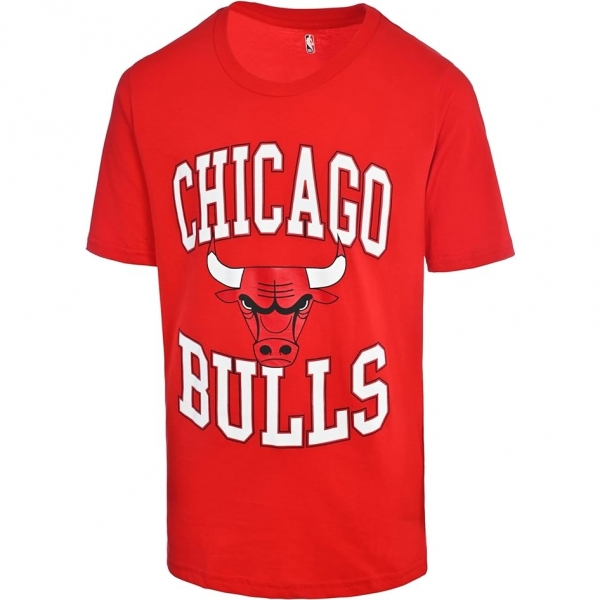NBA Chicago Bulls Lisansl Tirt (Krmz)