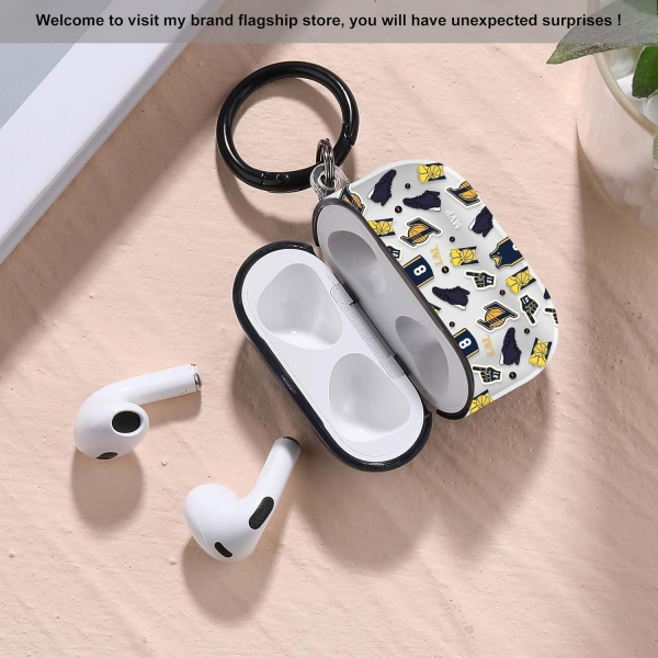 NBA Los Angeles Lakers AirPods Klf (3.Nesil)(Beyaz)