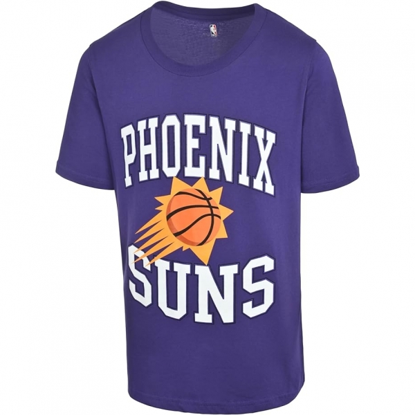 NBA Phoenix Suns Lisansl Tirt (Mor)