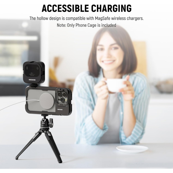 NEEWER iPhone 15 Pro Max Uyumlu Filtre Adaptr Donanm