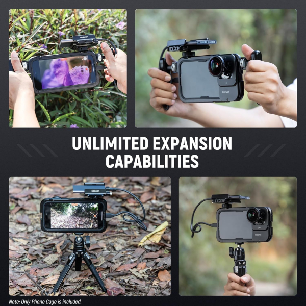 NEEWER iPhone 15 Pro Max Uyumlu Filtre Adaptr Donanm