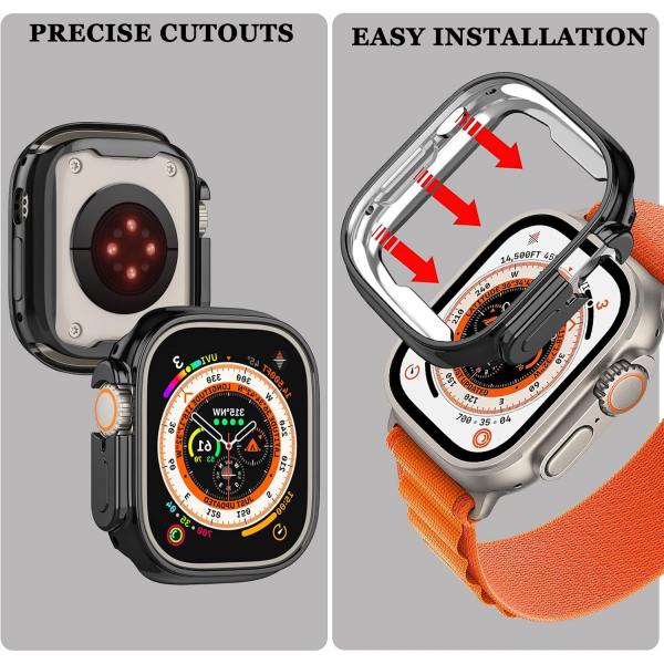 NINKI Apple Watch Ultra 1/2 Bumper K�l�f
