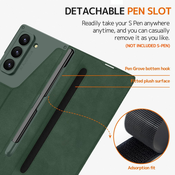NINKI Czdan Galaxy Z Fold 6 Klf-Green