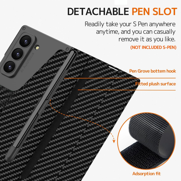 NINKI Czdan Galaxy Z Fold 6 Klf-Carbon Black