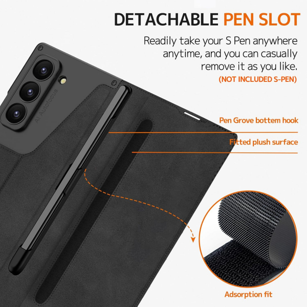 NINKI Czdan Galaxy Z Fold 6 Klf-Black