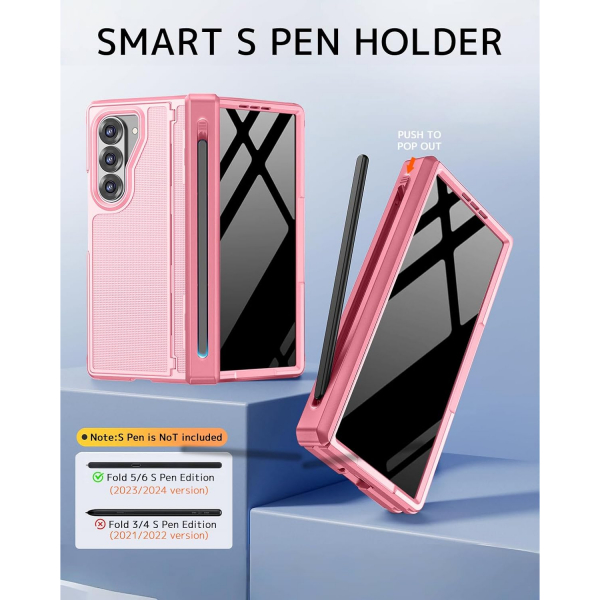 NINKI Samsung Galaxy Z Fold 7 Klf-Pink
