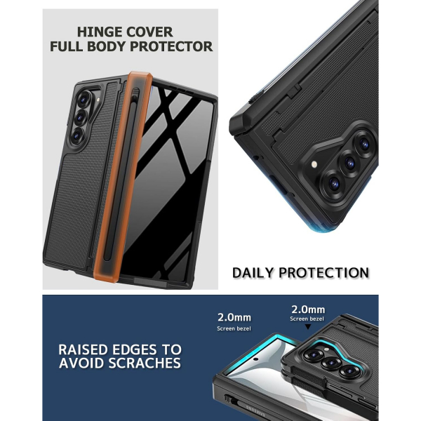 NINKI Samsung Galaxy Z Fold 7 Klf-Black 