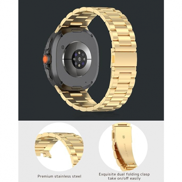 NINKI Galaxy Watch 8 40mm elik Kay -Gold