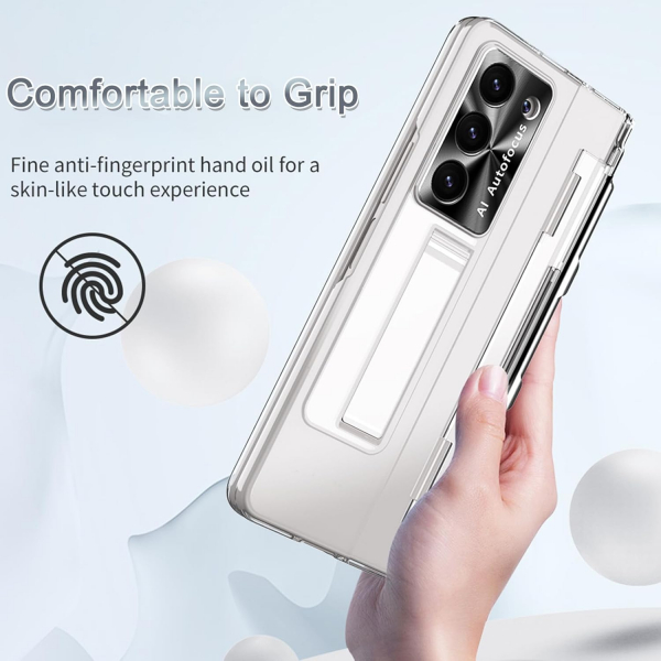 NINKI Samsung Galaxy Z Fold 7 Kickstandl Klf-Clear