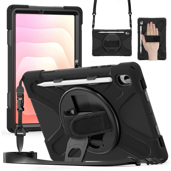 NINKI Samsung Galaxy Tab S11 Silikon Klf-Black