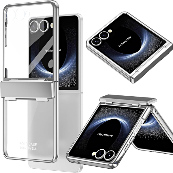 NINKI Samsung Galaxy Z Flip 7 Klf -Silver 