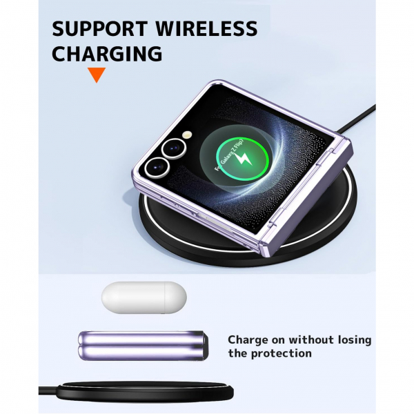 NINKI Samsung Galaxy Z Flip 7 Klf -Purple