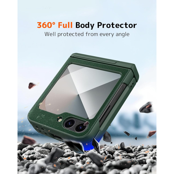 NINKI Samsung Galaxy Z Flip 7 Klf -Green