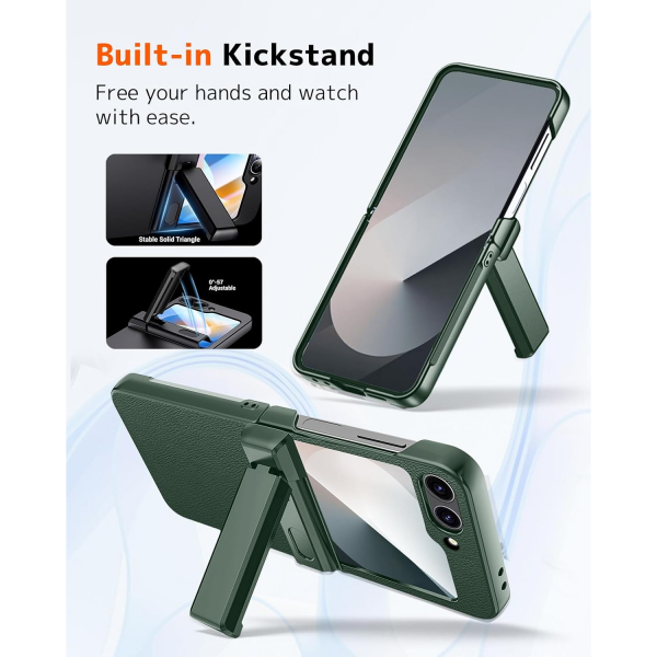 NINKI Samsung Galaxy Z Flip 7 Klf -Green