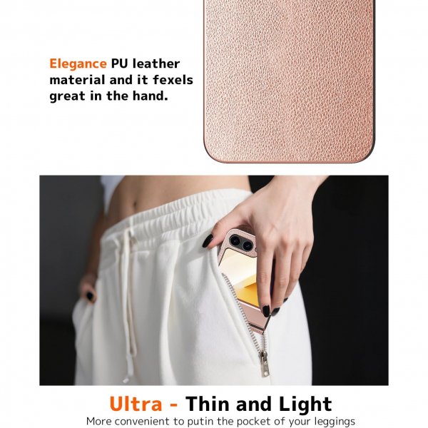 NINKI Samsung Galaxy Z Flip 7 Klf -Gold 