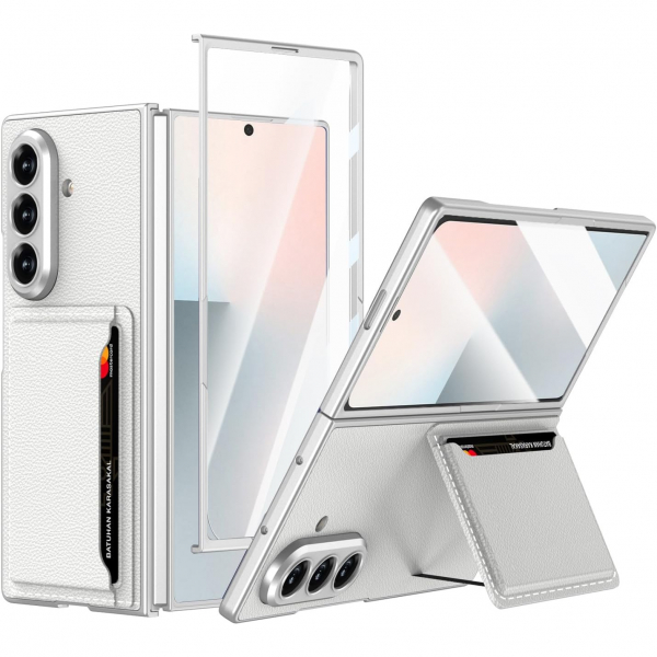 NINKI Samsung Galaxy Z Fold 7 Kickstandl Klf-Silver