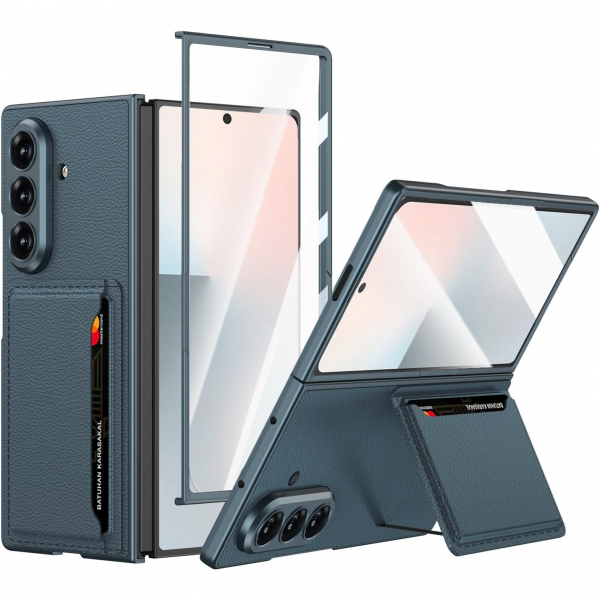 NINKI Samsung Galaxy Z Fold 7 Kickstandl Klf-Green